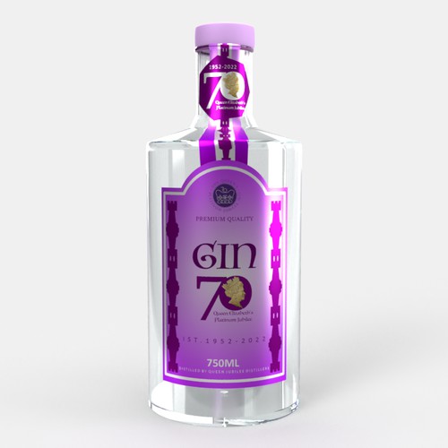 Gin bottle 