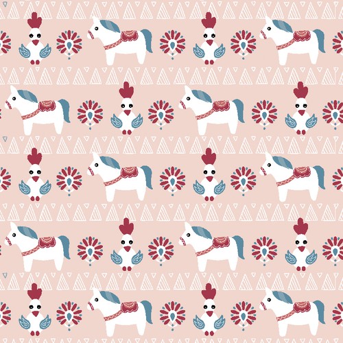 Pattern for baby clothes concept collection 