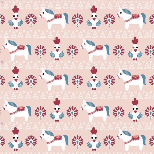 Pattern for baby clothes concept collection 