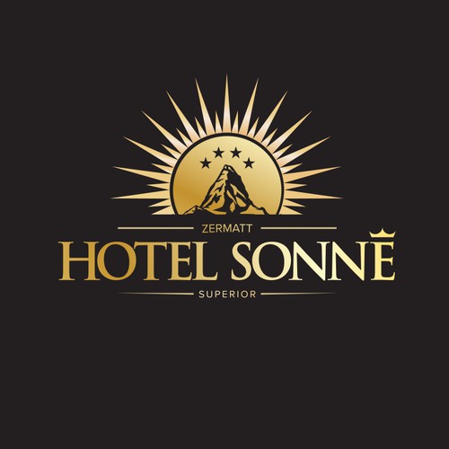 Logo Concept for Hotel Sonne