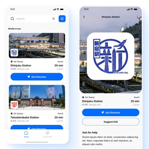 Stamp Quest app