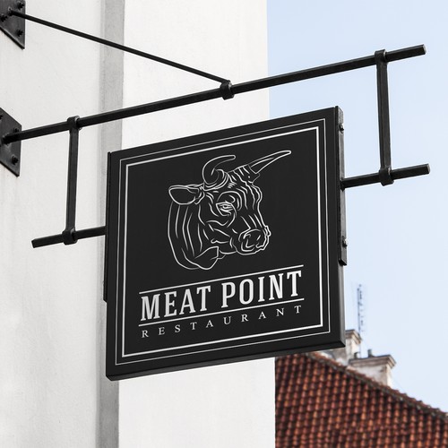 Logo for a steak house restaraunt