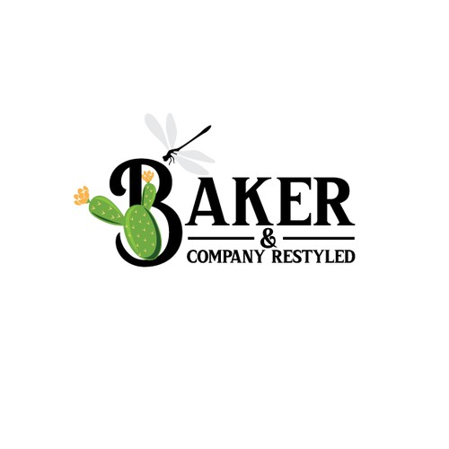 Logo concept for Baker & company restyled