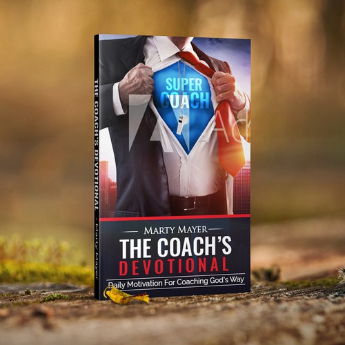 Book cover design for coach