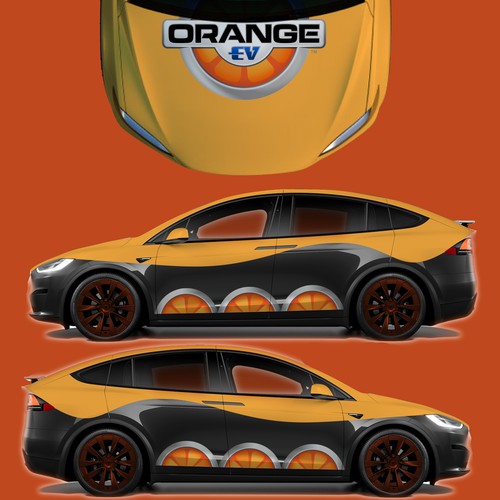 EV car wrap