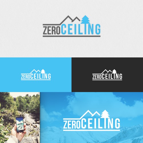 Design Zero Ceiling's new logo to help homeless & at-risk youth through adventure-based programs