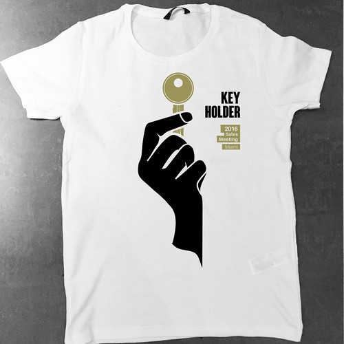 T-shirt for "Be the Key" Sales Meeting.