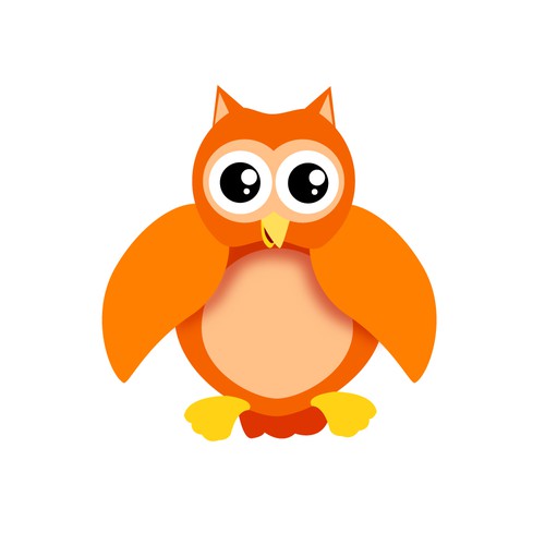 a cartoon character of owl