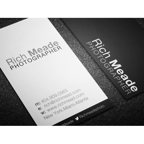 p and coming photographer needs some branding