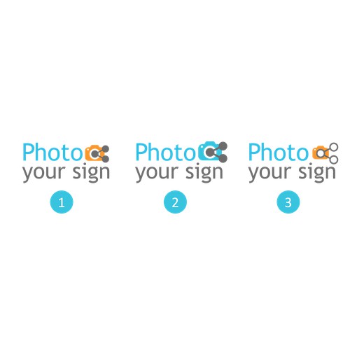 "Photo your sign" icon