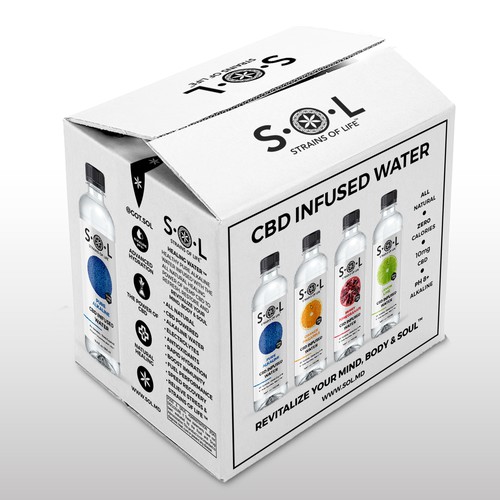 CBD Infused Water Box