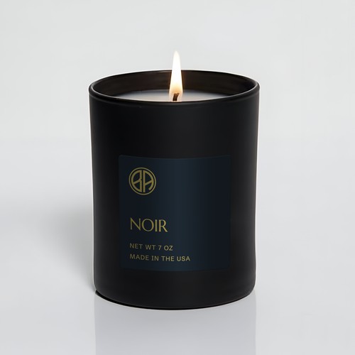 Aromatic Candle - Label Design