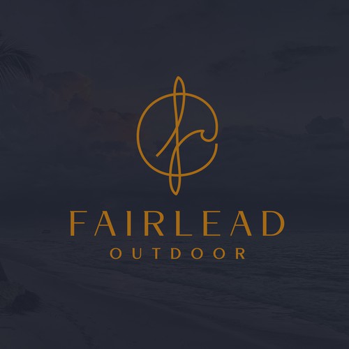 Sophisticated monogram logo design for a brand that sells high quality outdoor furniture