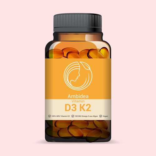 label for vitamin D3 K2