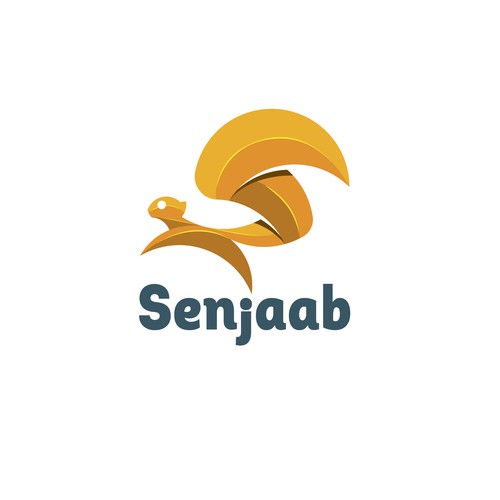 Design for Squirrel logo for mobile maintance app