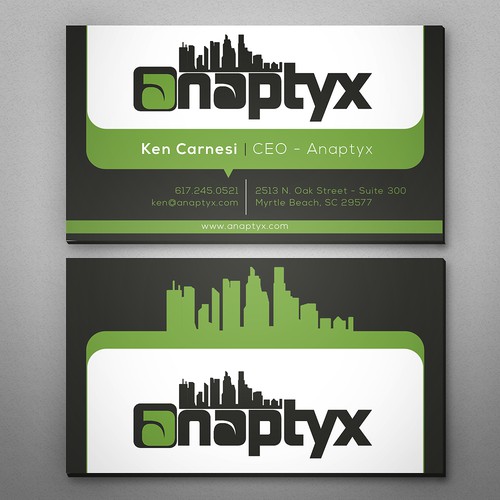 Business Card for Modern Wireless ISP