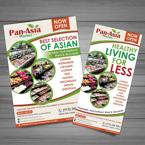 Flyer Concept for Pan Asia