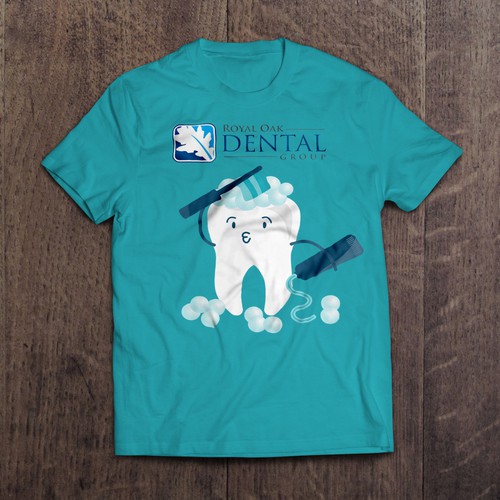 Multi- age tshirt Royal Oak Dental group