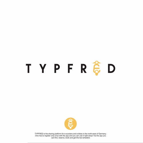 TYPFRED - a sharing platform for e-scooters and e-bikes - needs a cool and fresh logo!