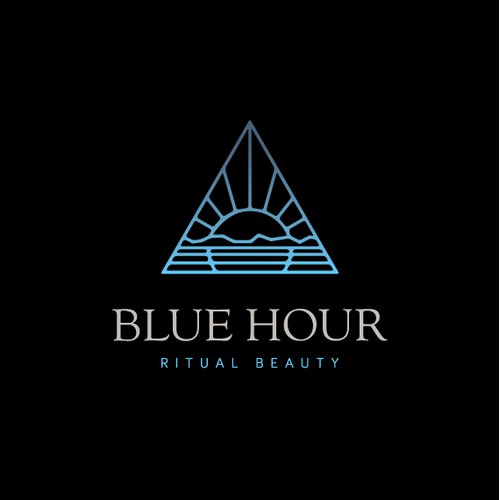 Logo for a luxury organic hair care line