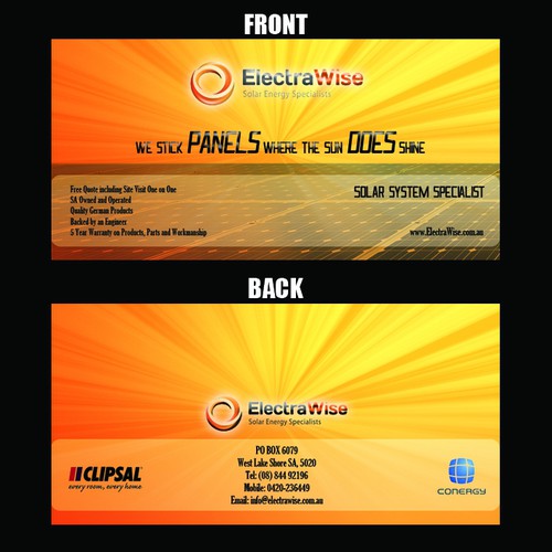 ElectraWise needs a new print or packaging design