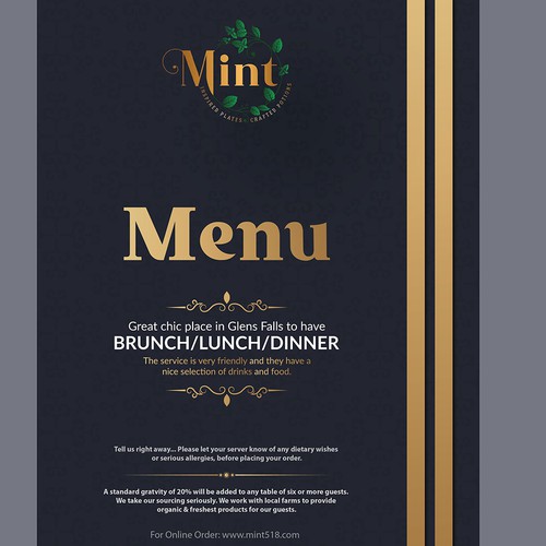 Menu Design