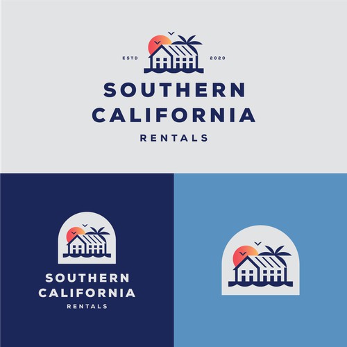 Bold logo for SC Rentals