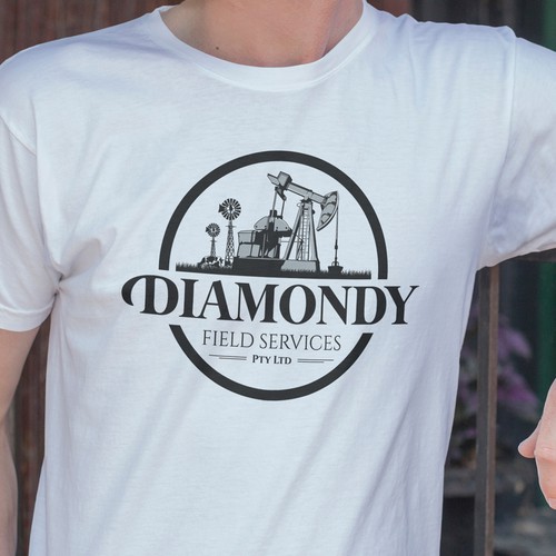 Diamondy Field Services Logo Design