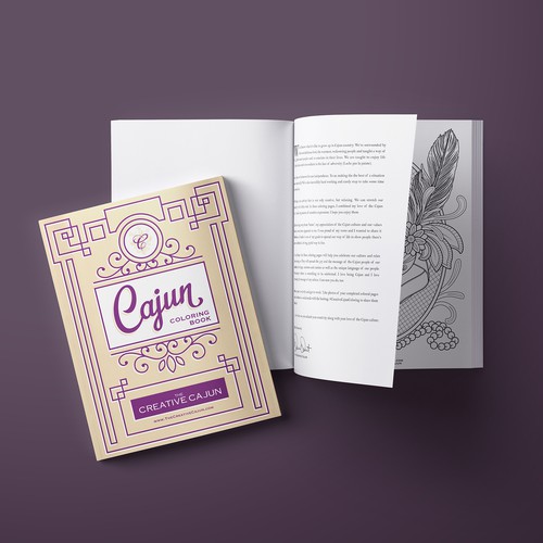 Cajun Coloring Book