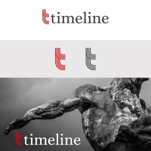 Timeless logo for news media.