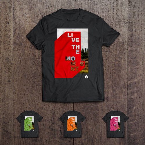Live the moment t-shirt