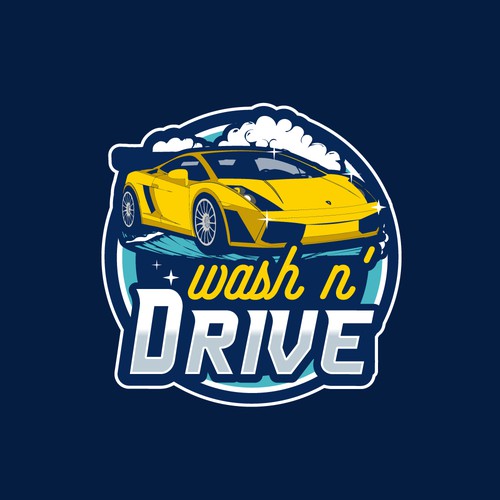 Logo for wah n drive