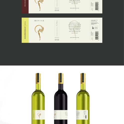 Bonics Wine Labels