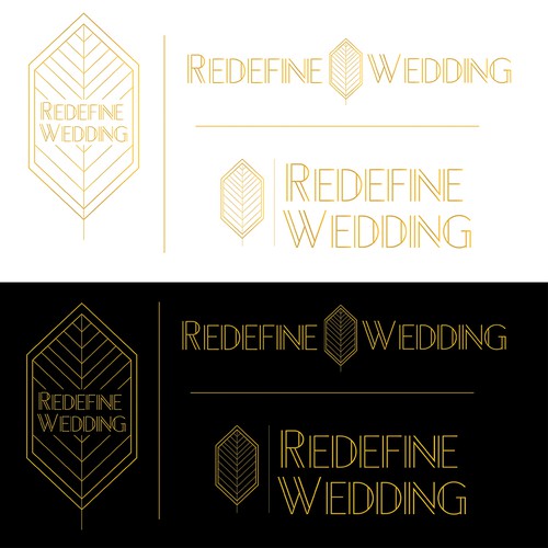 Elegant logo for a wedding organizing company