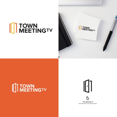 Logo design for Town Meeting TV