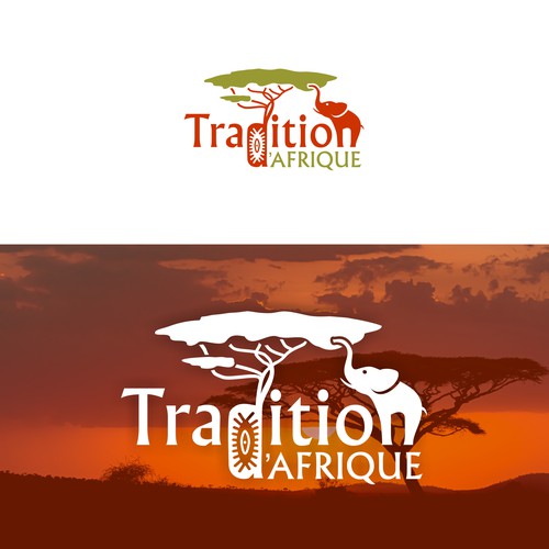 A trendy logo with a real African entity