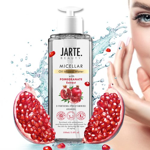 Label design for Micellar Oil Infused Water