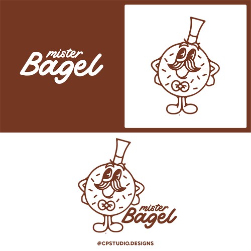 SUPER LOGO : Master Bagel