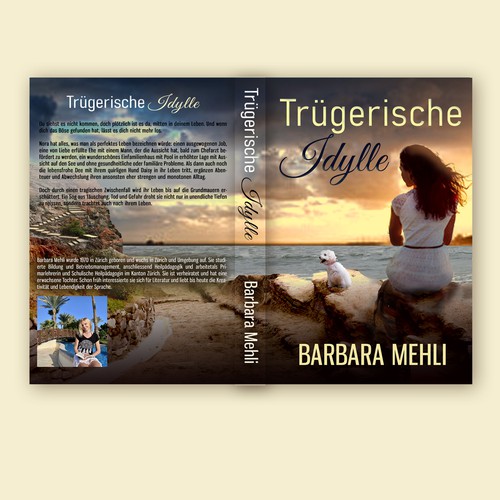 Moody cover for German Novel