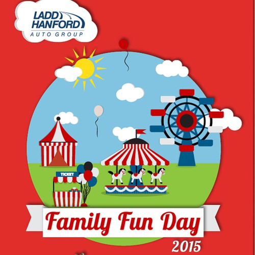 Create a t-shirt design for Family Fun Day