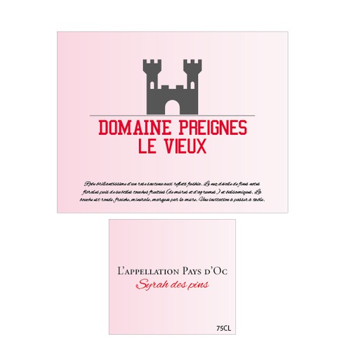 Redonner un coup de jeune à une étiquette de vin!