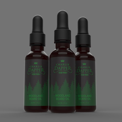 Design a Premium Beard Oil Label