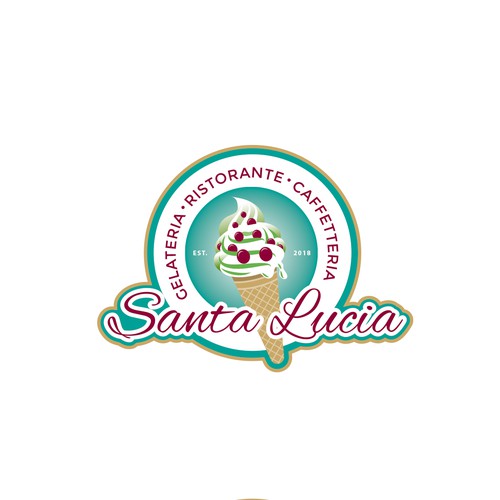 Logo for Gelateria Santa Lucia braucht