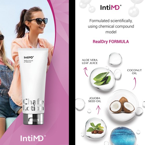 IntiMD Chafe Lotion Banner