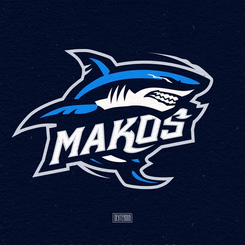Makos Baseball Team Logo