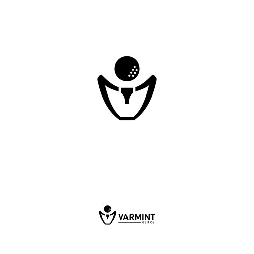 abstract logo for varmint