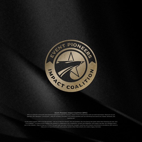 Logo design concept for Event Pioneers Impact Coalition