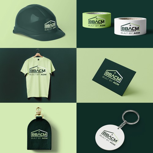 Bold Construction Brand Identity for BBACM – Built by ACM