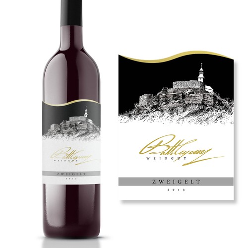 Batthyany wine label.