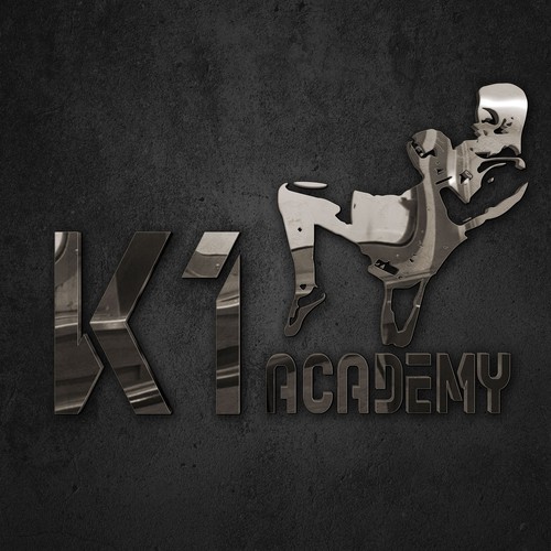 Logo Design Visual Identity - K1 Academy Martial Arts